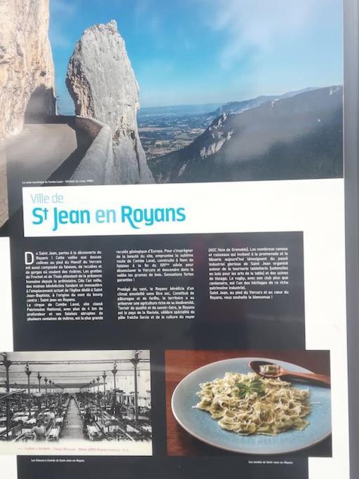 Logement Standing Wifi Vercors 'In 圣·让恩·罗亚恩斯 外观 照片